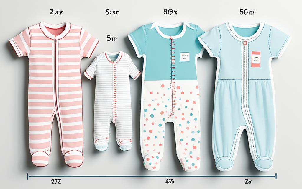 baby apparel sizing