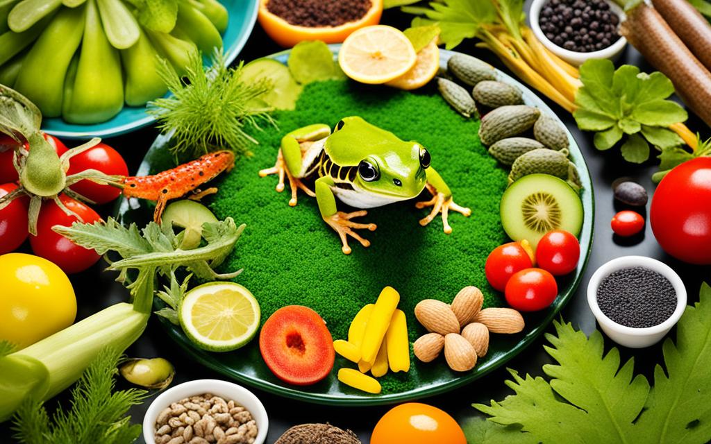 baby frog diet