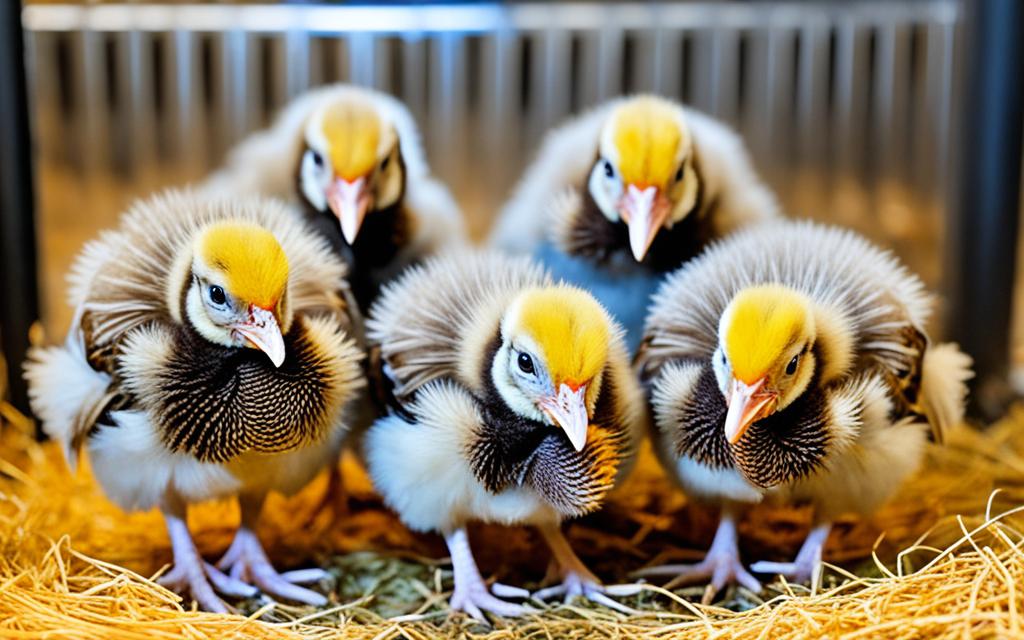 baby turkeys early life stages