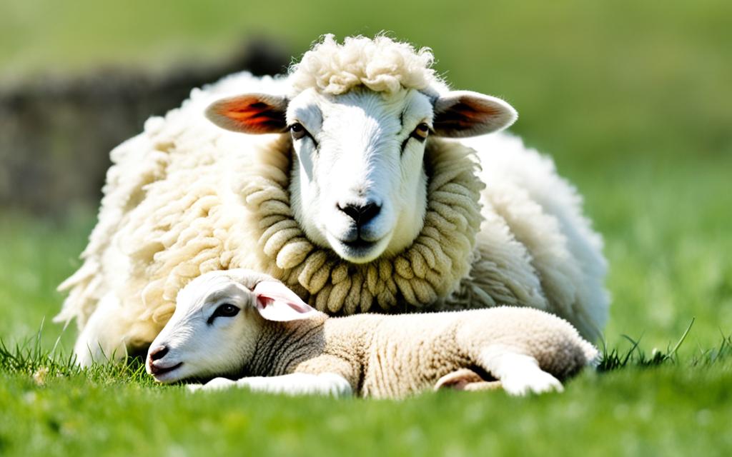 lambing process