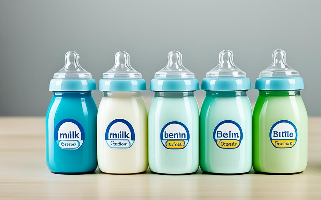 optimal number of baby bottles