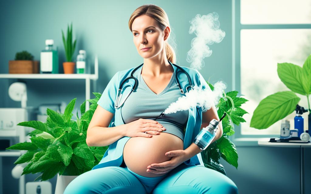 safety of vaping while pregnant