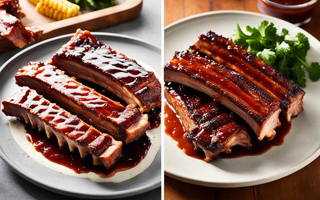 spare ribs vs baby back