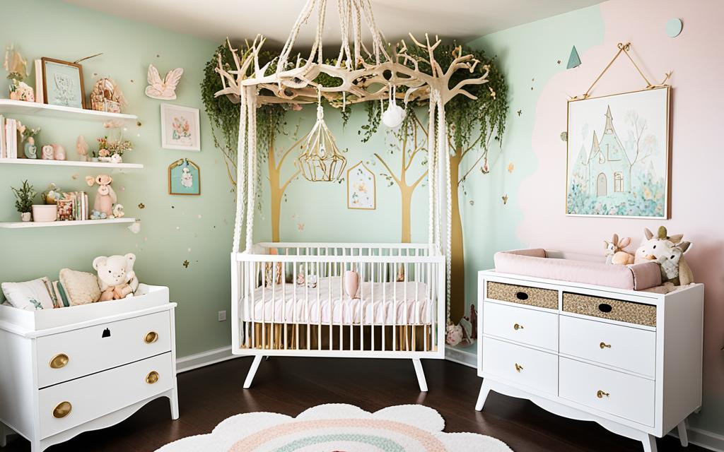 unique baby girl nursery ideas