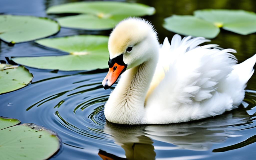 what is a baby swan called