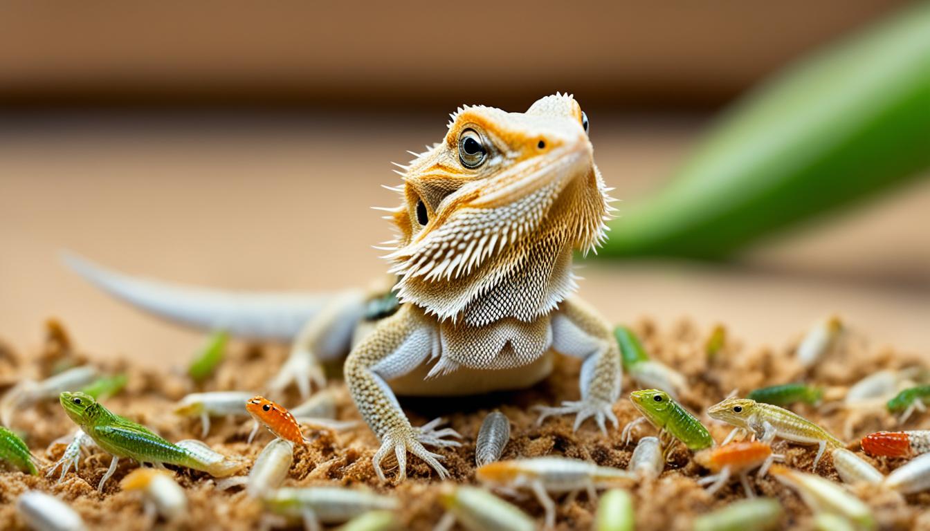 how many crickets to feed a baby bearded dragon