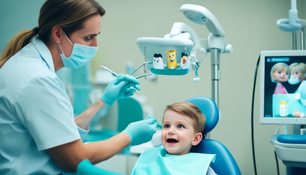 preparing a child for tooth extraction